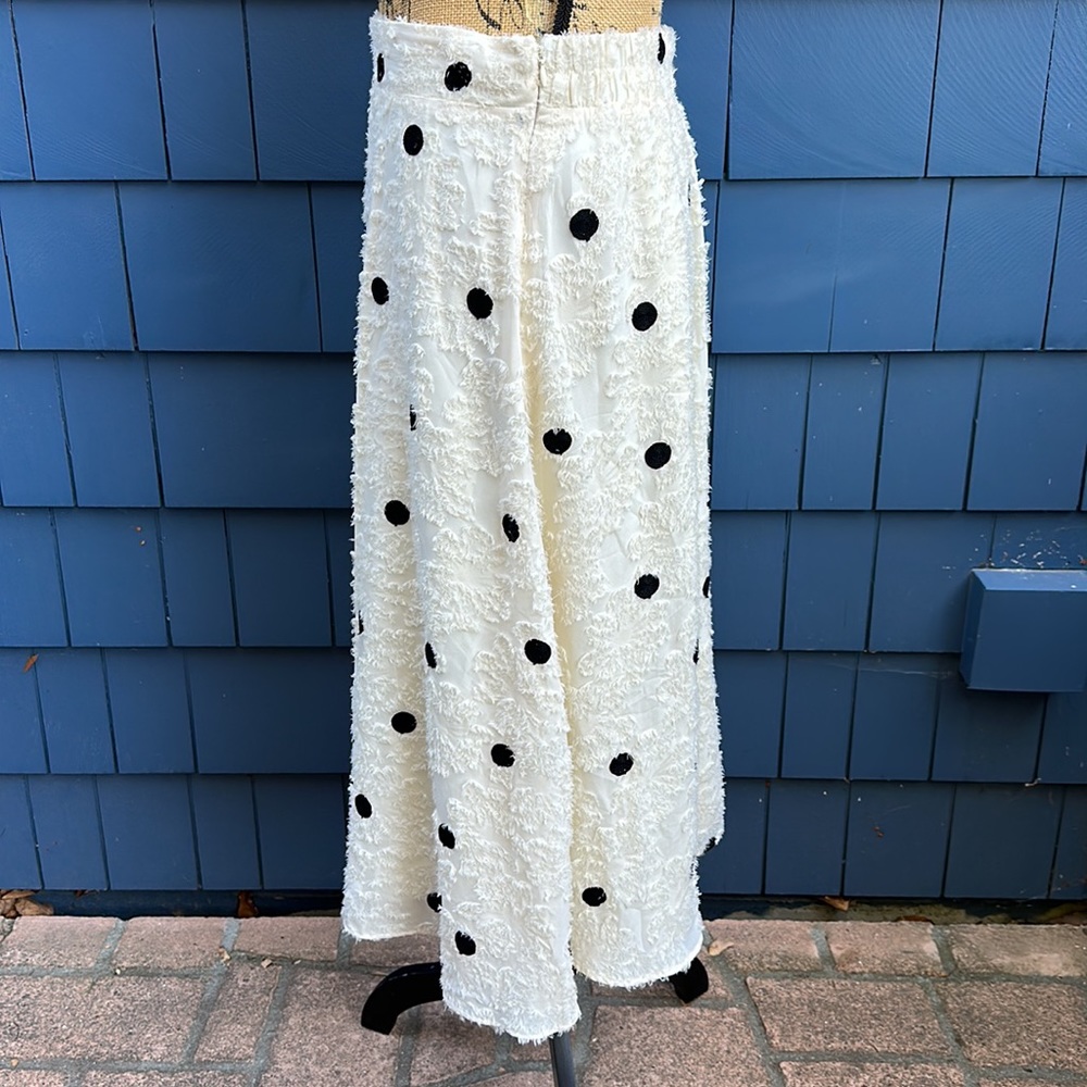 Annthropologie Eri + Ali Andrea Textured Polka Dot Midi Skirt - Picture 4 of 6